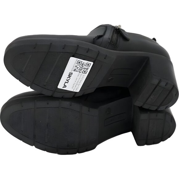 Easy Spirit Eflex Cosa Black Block Heel Slip-On Booties Women's US 8M - Picture 6 of 6